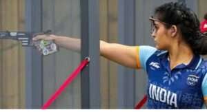 Manu Bhaker Olympic medal shooter