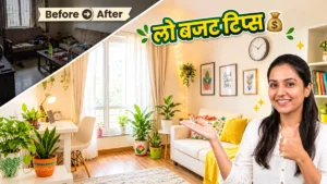 कम बजट में अपने घर या वर्किंग स्पेस को सुंदर कैसे बनाएँ 