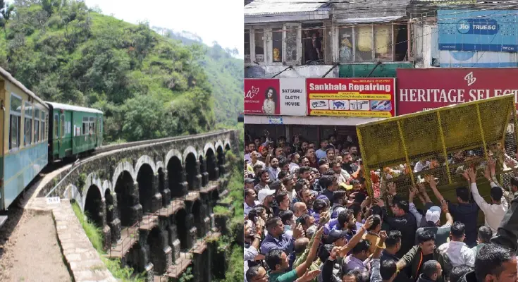 Police tension over illegal mosque in Sanjuli, Shimla