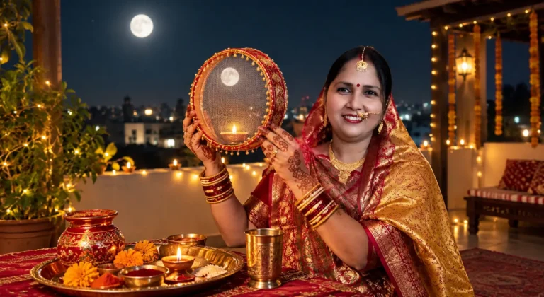 करवा चौथ पर चांद और पति को एक ही छलनी से देखने की क्या है वजह?