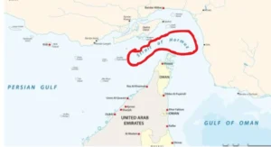 ईरान होर्मुज जलडमरूमध्य को अवरुद्ध करने का फैसला ले सकता है Iran may decide to block the Strait of Hormuz