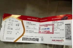 अहमदाबाद विमान हादसा जिंदा बचा एक यात्री,चमत्कार से कम नहीं Ahmedabad plane crash, one passenger survived
