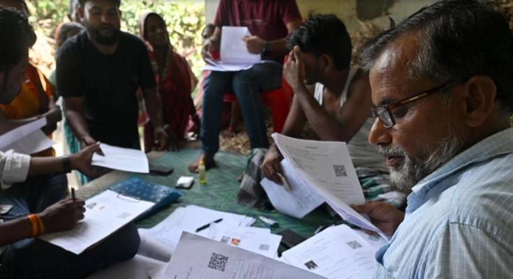 Bihar Voter List Dispute SIR Process