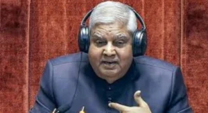 What is the reason behind Dhankhar's resignation