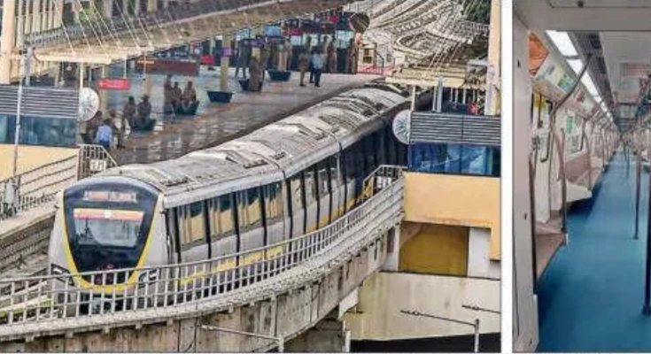 Namma Metro Yellow Line inaugurated from Ragigudda