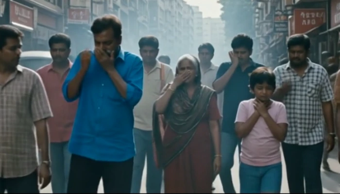 दिल्लीआतिशबाजी का परिणाम वायु गुणवत्ता श्रेणी रेड ज़ोन