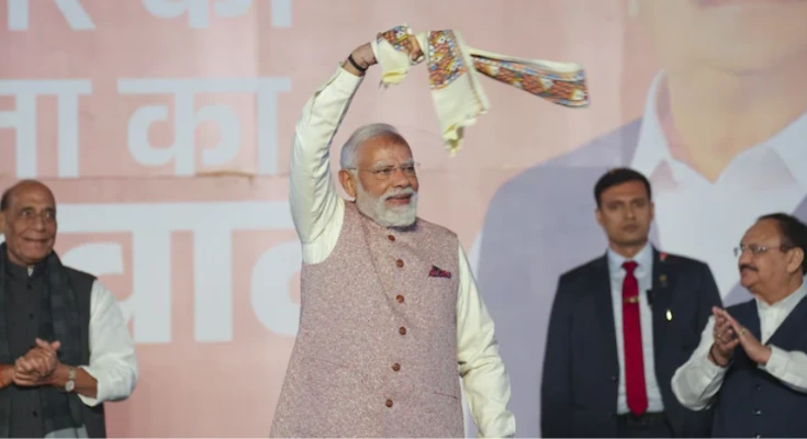 मोदी ने कहा कांग्रेस मुस्लिम पार्टी लीग माओवादी कांग्रेस है