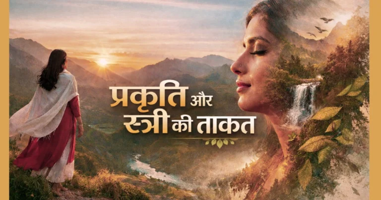 प्रकृति और एक स्त्री की ताकत: सृजन, सहनशीलता और अनंत ऊर्जा