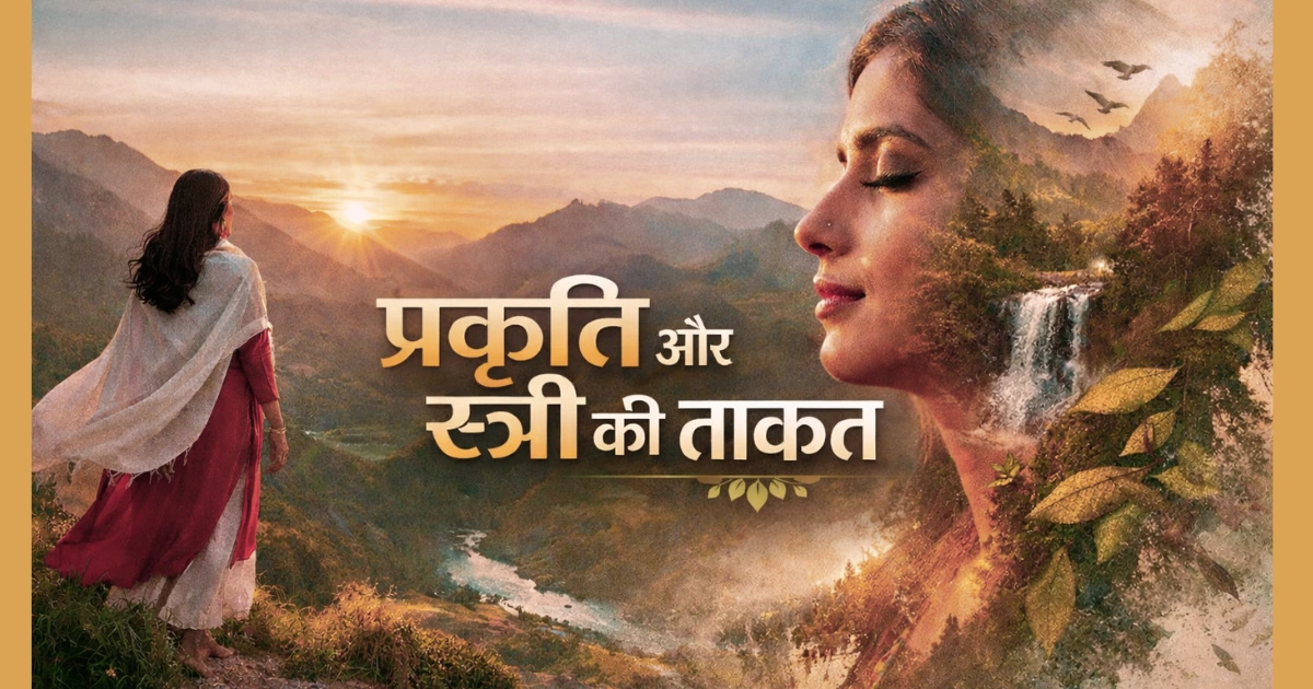 प्रकृति और एक स्त्री की ताकत: सृजन, सहनशीलता और अनंत ऊर्जा