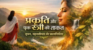 प्रकृति और एक स्त्री की ताकत: सृजन, सहनशीलता और अनंत ऊर्जा Nature and the Strength of a Woman