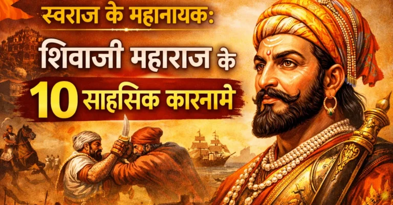 स्वराज के महानायक: शिवाजी महाराज के 10 साहसिक कारनामे