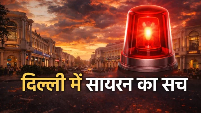 दिल्ली में गूंजे युद्ध वाले सायरन: जानें क्या है पूरा मामला?