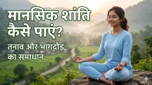 सुकून की तलाश: तनाव और बेचैनी दूर करने के आसान तरीके