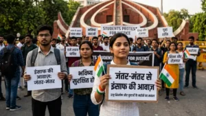 जंतर-मंतर से उठती इंसाफ की आवाज़ सुनना क्यों ज़रूरी है? jantar-mantar-students-protest