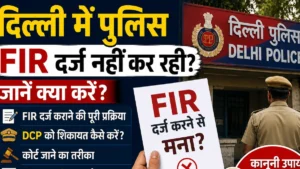 पुलिस FIR दर्ज नहीं कर रही? जानिए आपके कानूनी अधिकार