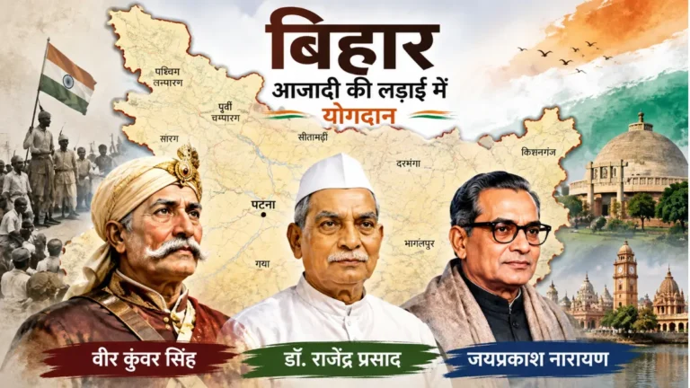 भारत की आजादी की लड़ाई में बिहार का योगदान 1942 तक की यात्रा