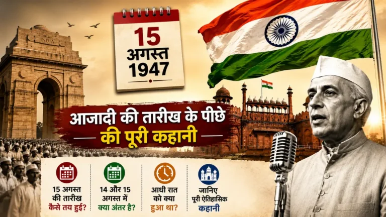 15 अगस्त ही क्यों बना भारत का स्वतंत्रता दिवस? जानिए पूरी कहानी