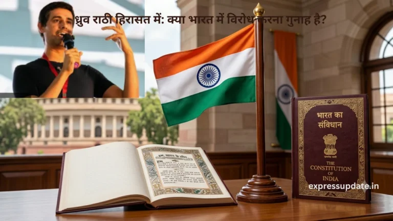 ध्रुव राठी हिरासत में: क्या भारत में विरोध करना गुनाह है?
