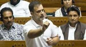 राहुल गांधी ने सोमवार को बजट 2.0 पर चर्चा के दौरान हमला बोला Opposition attacked during discussion on Budget 2.0