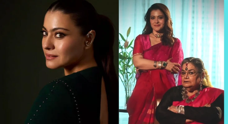 बॉलीवुड अदाकारा काजोल मां में स्त्रीऊर्जा के लिए आभार की